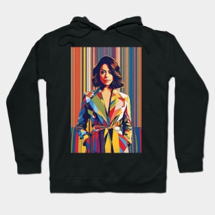 Art Deco Aubrey Plaza Hoodie